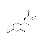 Methyl (R)-3-(4-Chloro-2-fluorophenyl)butanoate