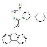 (2S,4R)-1-Fmoc-4-cyclohexylpyrrolidine-2-carboxylic Acid
