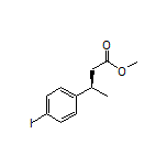 Methyl (R)-3-(4-Iodophenyl)butanoate