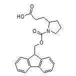 3-(1-Fmoc-2-pyrrolidinyl)propanoic Acid
