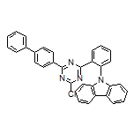 9-[2-[4-(4-Biphenylyl)-6-chloro-1,3,5-triazin-2-yl]phenyl]-9H-carbazole