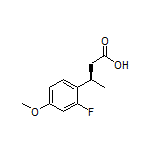 (R)-3-(2-Fluoro-4-methoxyphenyl)butanoic Acid