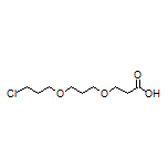 3-[3-(3-Chloropropoxy)propoxy]propanoic Acid