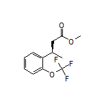 Methyl (R)-3-[2-(Trifluoromethoxy)phenyl]butanoate