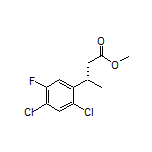 Methyl (S)-3-(2,4-Dichloro-5-fluorophenyl)butanoate