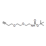 2-[2-(3-Butyn-1-yloxy)ethoxy]-N-Boc-ethanamine