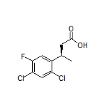 (R)-3-(2,4-Dichloro-5-fluorophenyl)butanoic Acid