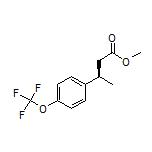 Methyl (R)-3-[4-(Trifluoromethoxy)phenyl]butanoate