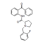 (S)-N-(2-Benzoylphenyl)-1-(2-fluorobenzyl)pyrrolidine-2-carboxamide