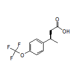 (R)-3-[4-(Trifluoromethoxy)phenyl]butanoic Acid