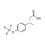 (S)-3-[4-(Trifluoromethoxy)phenyl]butanoic Acid