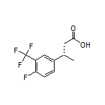 (S)-3-[4-Fluoro-3-(trifluoromethyl)phenyl]butanoic Acid