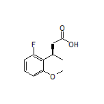 (R)-3-(2-Fluoro-6-methoxyphenyl)butanoic Acid