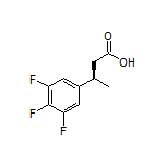 (R)-3-(3,4,5-Trifluorophenyl)butanoic Acid