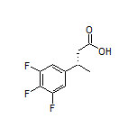 (S)-3-(3,4,5-Trifluorophenyl)butanoic Acid