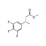 Methyl (S)-3-(3,4,5-Trifluorophenyl)butanoate