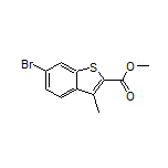 Methyl 6-Bromo-3-methylbenzo[b]thiophene-2-carboxylate