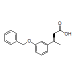 (R)-3-[3-(Benzyloxy)phenyl]butanoic Acid