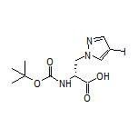 (R)-2-(Boc-amino)-3-(4-iodo-1-pyrazolyl)propanoic Acid