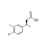 (R)-3-(4-Fluoro-3-methylphenyl)butanoic Acid