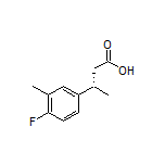 (S)-3-(4-Fluoro-3-methylphenyl)butanoic Acid