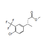 Methyl (S)-3-[4-Chloro-3-(trifluoromethyl)phenyl]butanoate