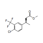 Methyl (R)-3-[4-Chloro-3-(trifluoromethyl)phenyl]butanoate