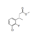 Methyl (S)-3-(3-Chloro-2-fluorophenyl)butanoate