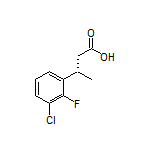 (S)-3-(3-Chloro-2-fluorophenyl)butanoic Acid