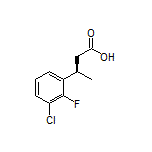 (R)-3-(3-Chloro-2-fluorophenyl)butanoic Acid