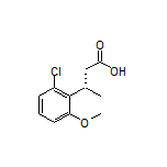 (S)-3-(2-Chloro-6-methoxyphenyl)butanoic Acid