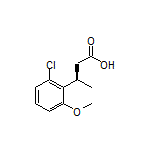 (R)-3-(2-Chloro-6-methoxyphenyl)butanoic Acid