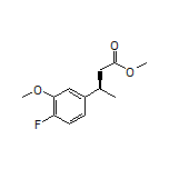 Methyl (R)-3-(4-Fluoro-3-methoxyphenyl)butanoate