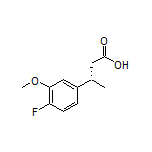 (S)-3-(4-Fluoro-3-methoxyphenyl)butanoic Acid