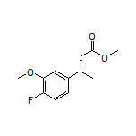 Methyl (S)-3-(4-Fluoro-3-methoxyphenyl)butanoate