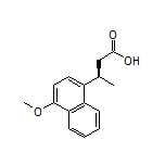 (R)-3-(4-Methoxy-1-naphthyl)butanoic Acid