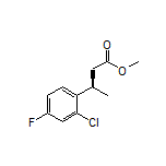 Methyl (R)-3-(2-Chloro-4-fluorophenyl)butanoate