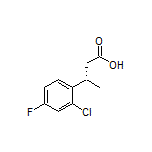 (S)-3-(2-Chloro-4-fluorophenyl)butanoic Acid