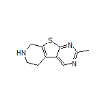 2-Methyl-5,6,7,8-tetrahydropyrido[4’,3’:4,5]thieno[2,3-d]pyrimidine