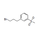 1-(3-Bromopropyl)-3-(methylsulfonyl)benzene