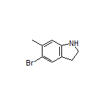 5-Bromo-6-methylindoline