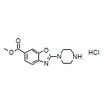 Methyl 2-(1-Piperazinyl)benzoxazole-6-carboxylate Hydrochloride