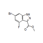 Methyl 6-Bromo-4-fluoroindazole-3-carboxylate