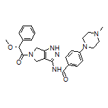 (R)-N-[5-(2-Methoxy-2-phenylacetyl)-1,4,5,6-tetrahydropyrrolo[3,4-c]pyrazol-3-yl]-4-(4-methyl-1-piperazinyl)benzamide