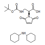 (S)-3-(Boc-amino)-2-(2,5-dioxo-2,5-dihydro-1-pyrrolyl)propanoic Acid Dicyclohexylamine