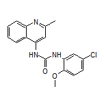 1-(5-Chloro-2-methoxyphenyl)-3-(2-methyl-4-quinolyl)urea