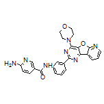 6-Amino-N-[3-(4-morpholinopyrido[3’,2’:4,5]furo[3,2-d]pyrimidin-2-yl)phenyl]nicotinamide