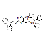 (R)-2-[Fmoc-(methyl)amino]-4-oxo-4-(tritylamino)butanoic Acid