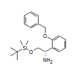 (S)-1-[2-(Benzyloxy)phenyl]-2-[(tert-butyldimethylsilyl)oxy]ethanamine