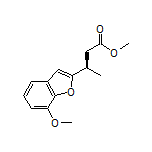 Methyl (R)-3-(7-Methoxybenzofuran-2-yl)butanoate